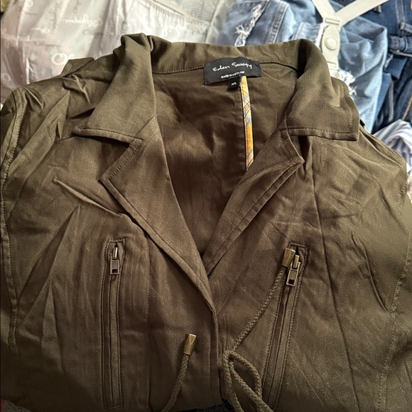 Olive Utility Jacket - Picture 4 of 4
